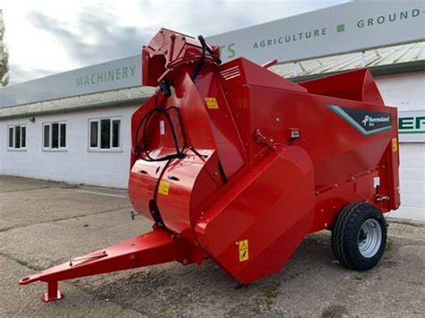 used bale shredders